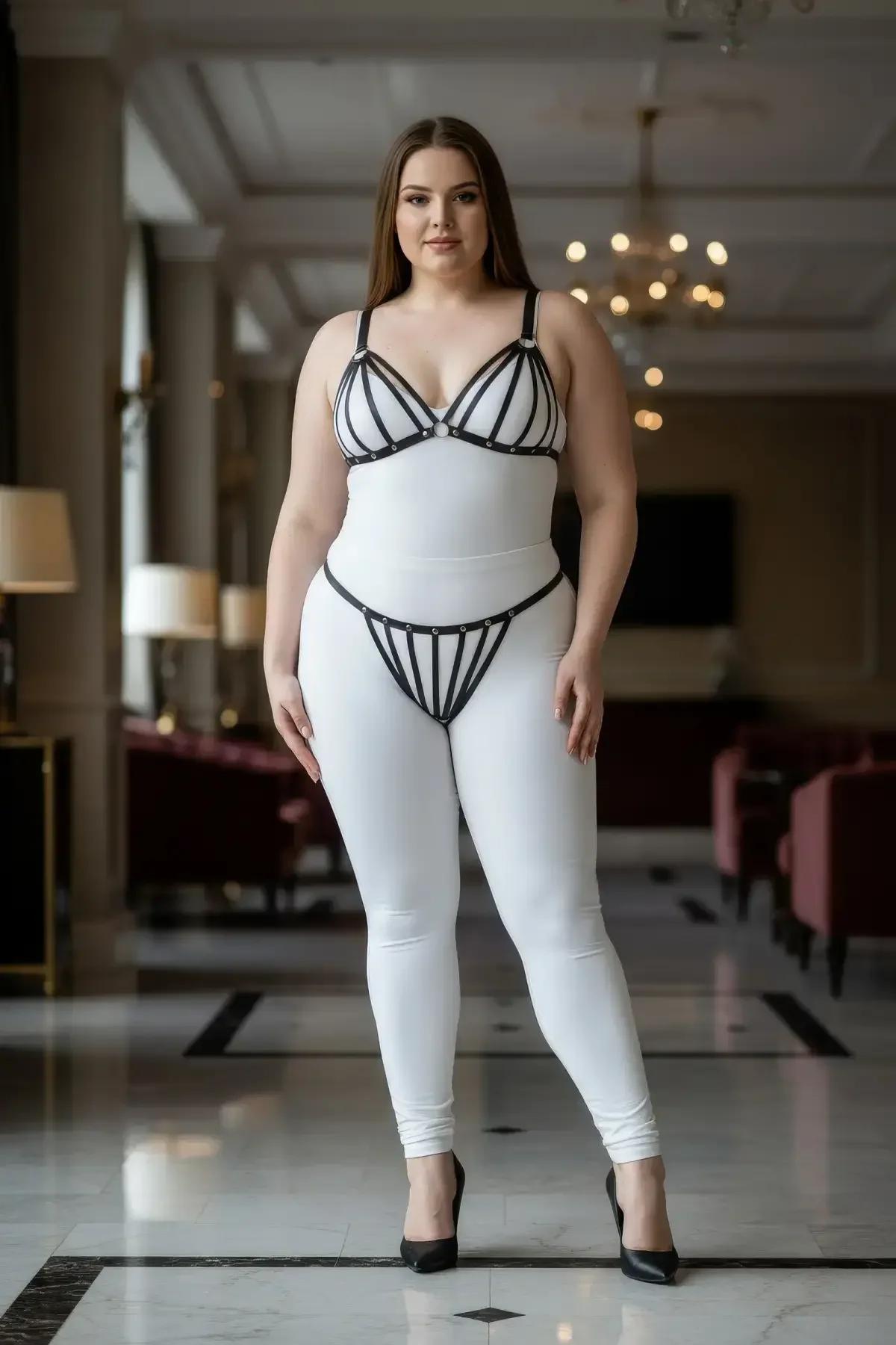siyah harness omuz askısı ayarlanabilir bant detayı gümüş metal aksesuar