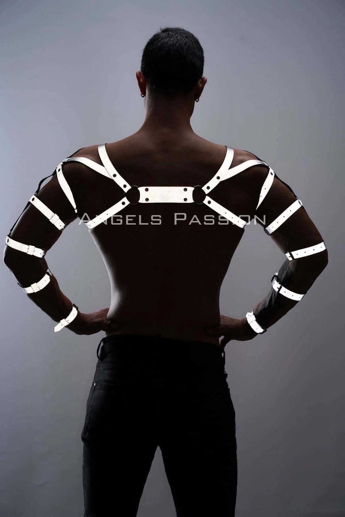 Reflective Arm & Chest Harness Set